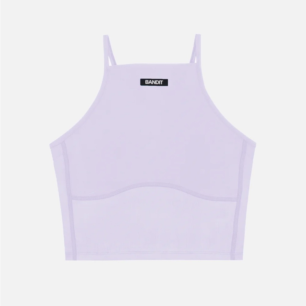 Bandit stamina crop in light thistle NWT